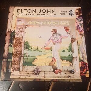 Elton John Goodbye Yellow Brick Road Puzzle
